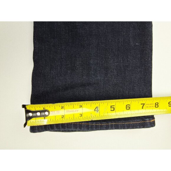 Tommy Hilfiger Size 6S Womens 29 Inch Inseam Bootcut Blue Denim 5 Pocket Jeans - Picture 4 of 12